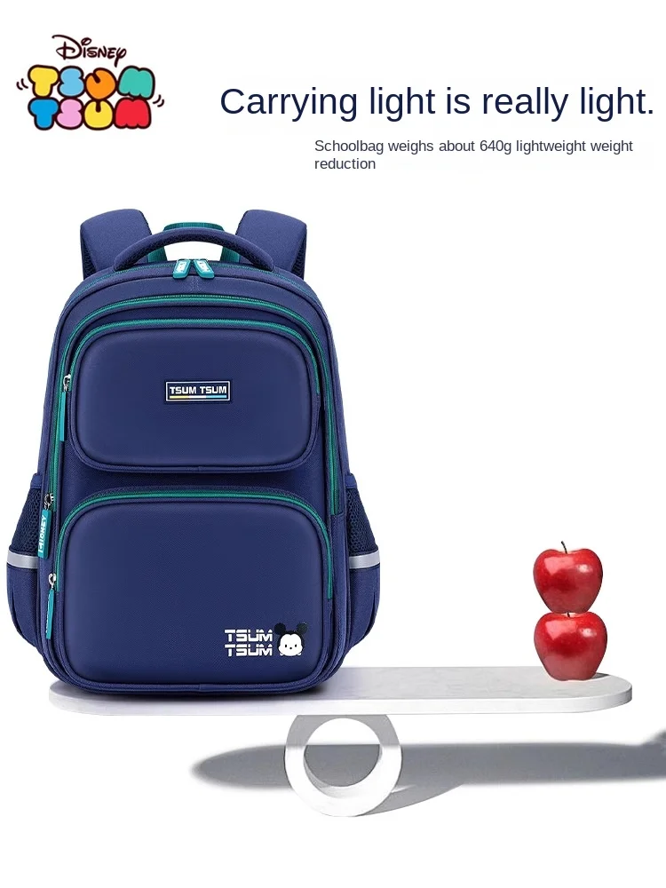 2025 Disney Boy School Bag Grade 1-6 Primary Student Shoulder Orthopedic Backpack Large Capacity Water Proof Kids Gifts Mochilas