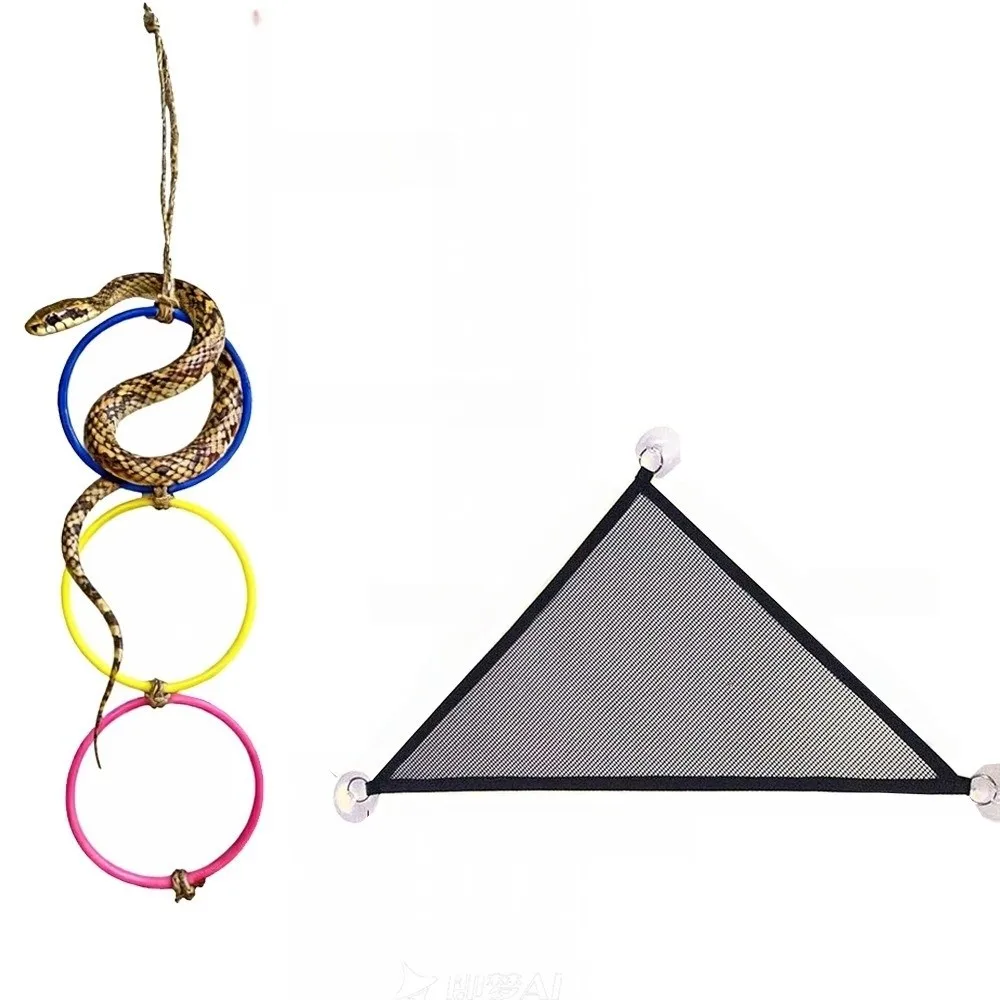 Suction Cup Reptile Hammock & Rope Perch 3