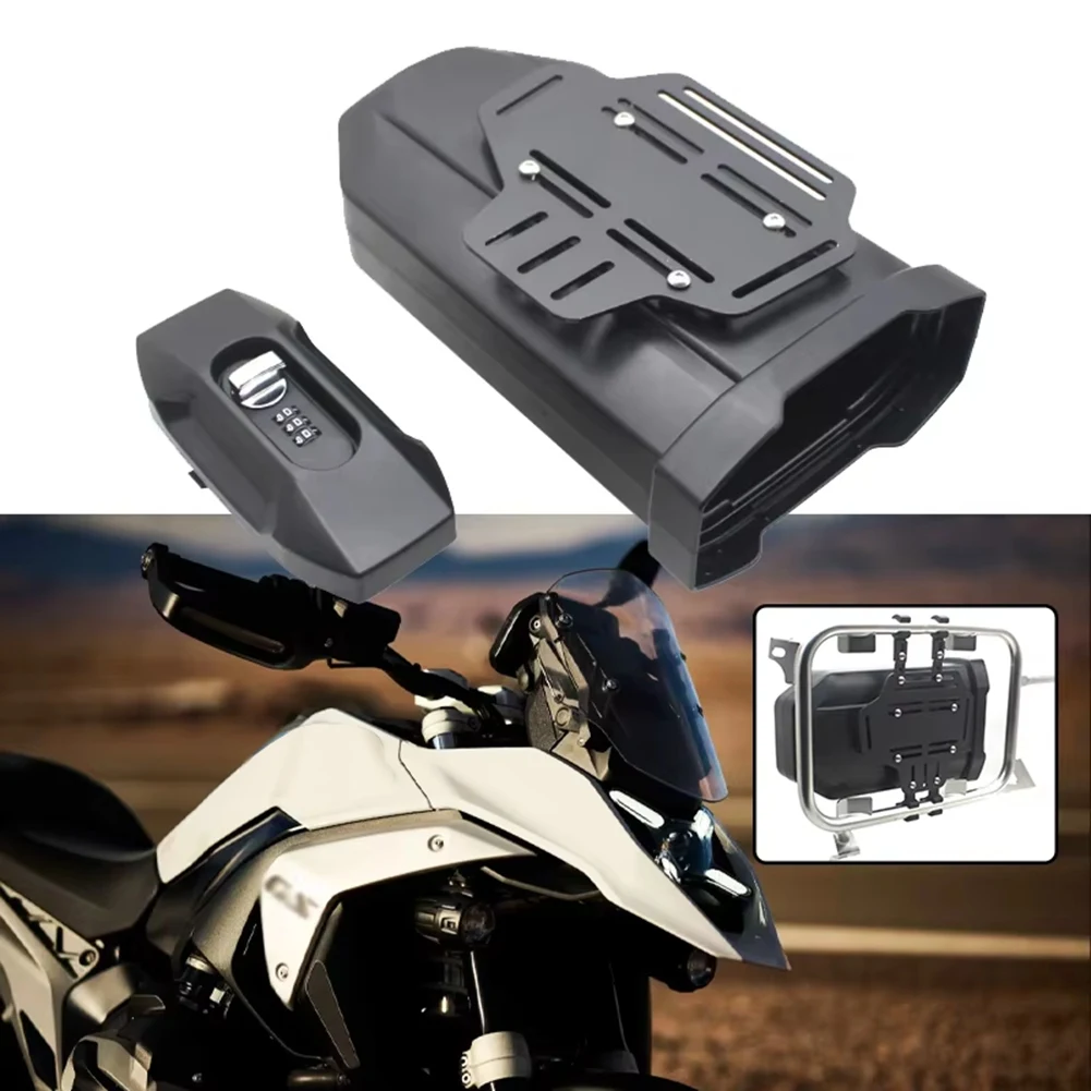 

NEW-Tool Box Motorcycle Tool Box Side Frame Storage Box For BMW R1250GS R1200GS R1300GS ADV Storage Box Universal Toolbox