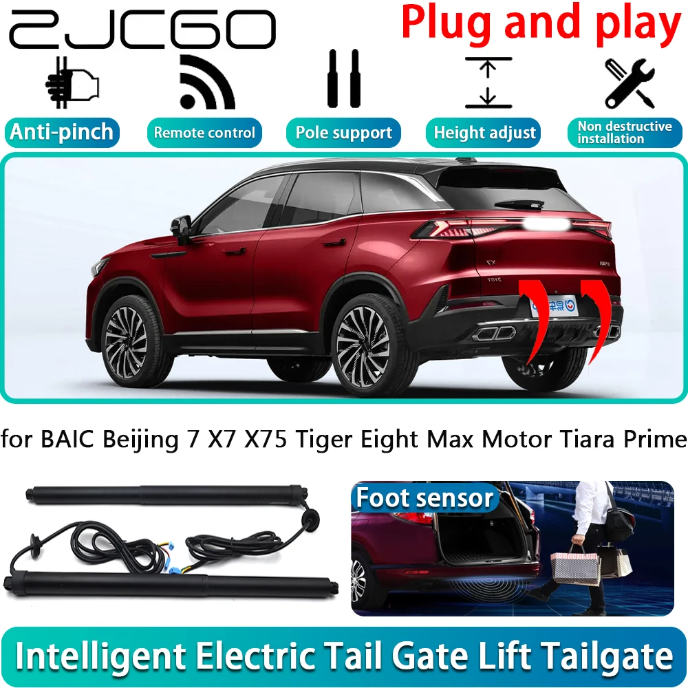 for BAIC Beijing 7 X7 X75 Tiger Eight Max Motor Tiara Prime Electric Powered Tailgate Power Liftgate Automatic Tailgate System