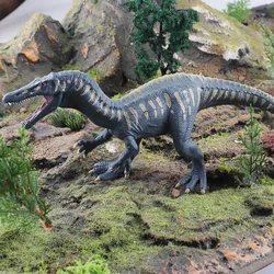Simulation Jurassic Dinosaur Baryonyx Plastic Model Garden Decor Statues Figures Collection Toy For Kids Children Birthday Gift