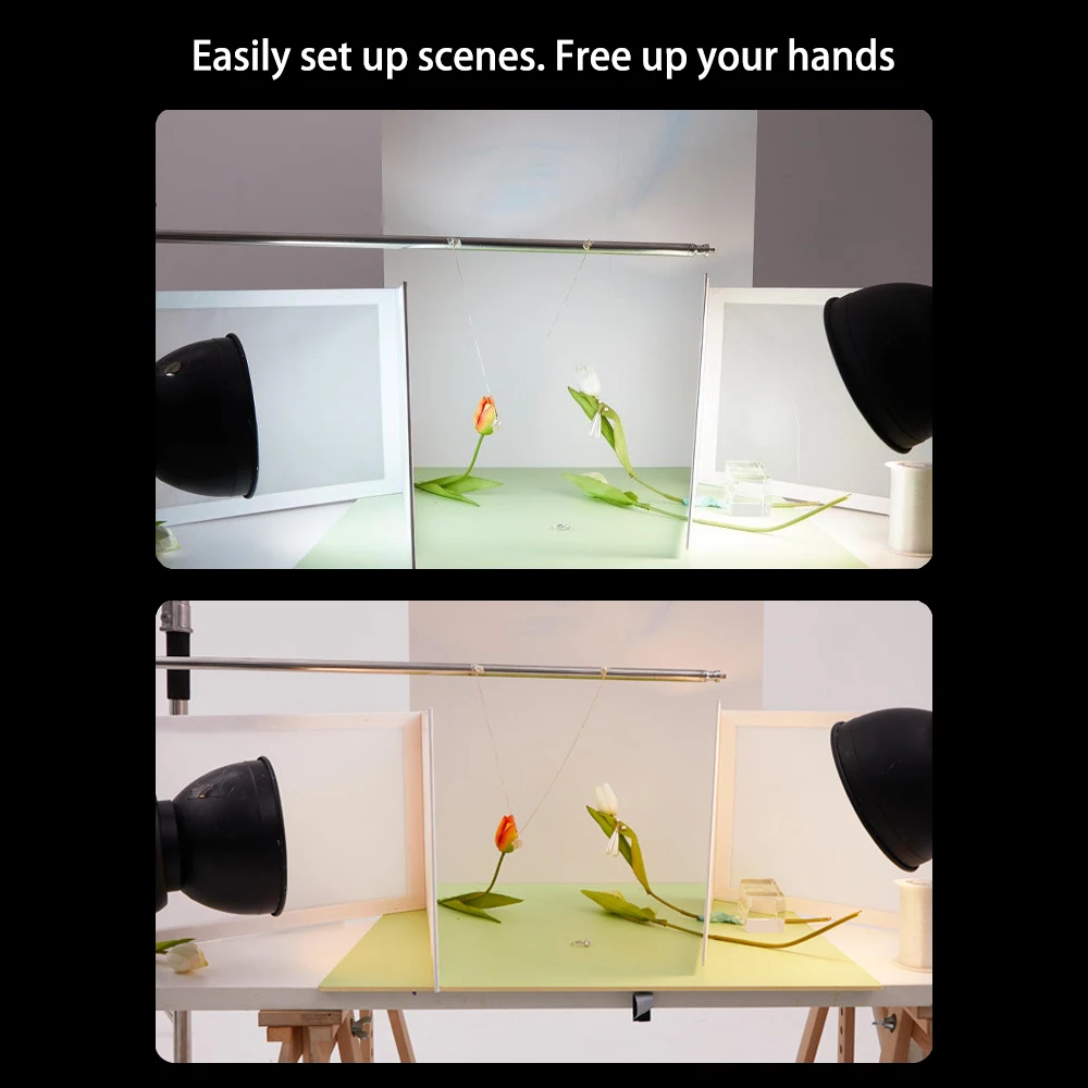 Photo Diffusion Reflector Soft Light Board Light Modifier for Product Food Cosmetics Jewelry Soften Light Cardboard