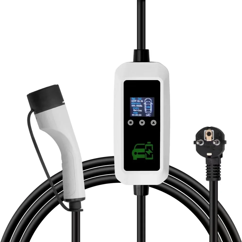 EVONIC AC EV Charger SAE J1772 Type 1 3.5KW 7KW 16A 32A Portable New Energy Vehicles Charge Pile Car Accessories