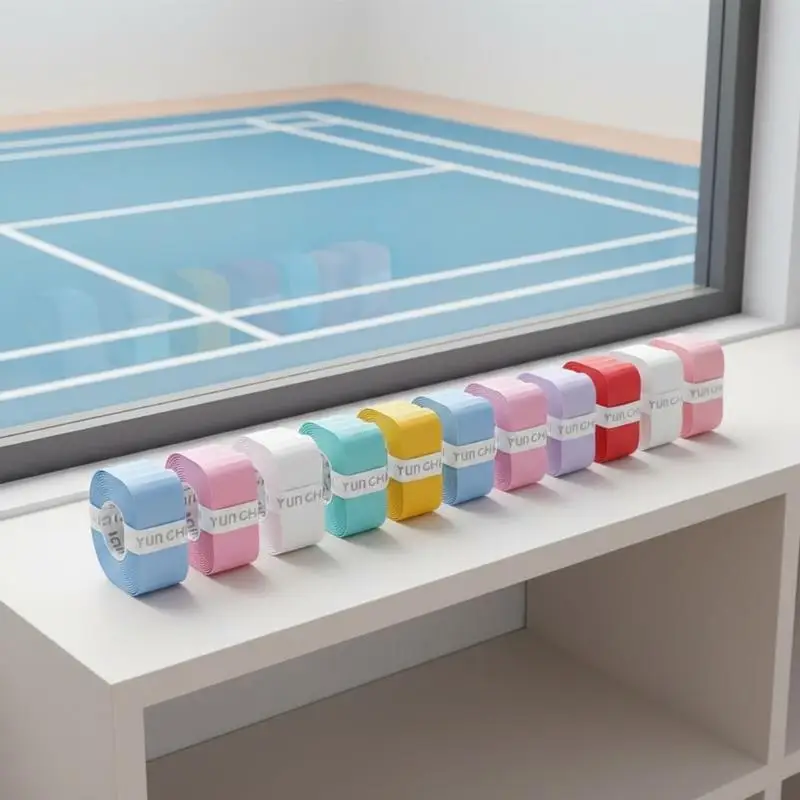 12 Stück Schweißabsorbierendes Overgrip-Band für Tennis- und Badmintonschläger, Angelruten und den täglichen Gebrauch – Detail 2
