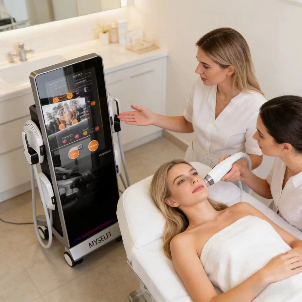 2026 High Intensity 6500W Body Shaping Machine RF Technology Muscle Stimulation Fat Reduction Slimming Beauty Equipment