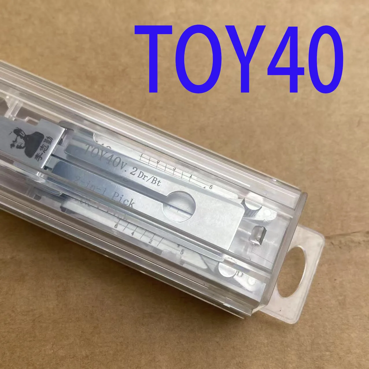 Lishi 2-in-1 TOY40 Toyota Mitsubishi Lock Reading Tool - Internal Milling Li's 2-in-1