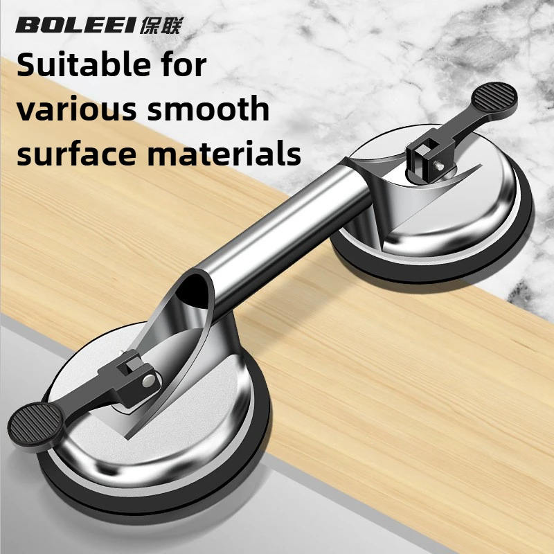 Vacuum Suction Cup Grip Sucker Plate Single Claw Double-claw Three -jaw Suction Puller For Tile Glass Floor Sucker Lifting Tool