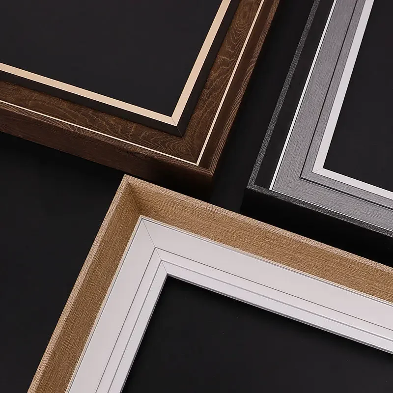 Vintage European Style Solid Wood Oil Painting Frame Empty Frame Ready to Hang Wall Decor Home Decor Living Room Art