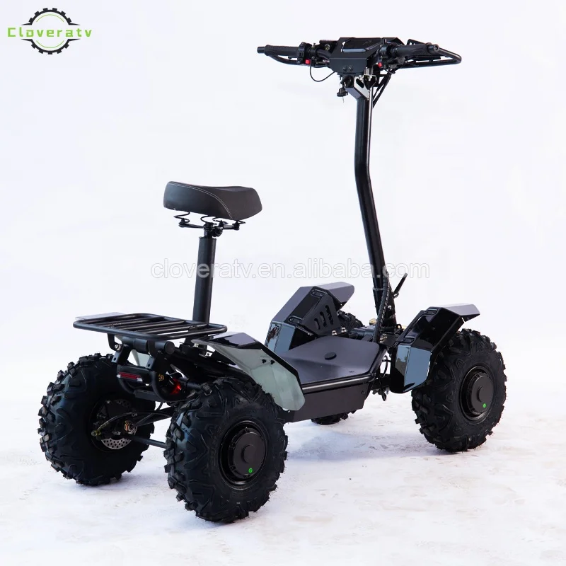 Chinese Cheap Factory Direct Sale EZRaider Heavy Duty RWD 4WD 60V 4800W Electric Quad Scooter For Adults