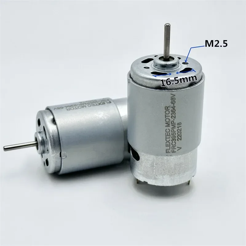 RS-395 Micro 28mm Electric Motor DC 12V 14.4V 18V 24V 12000RPM High Speed Carbon Brush Motor DIY Hobby Toy Car Model Hair Drier