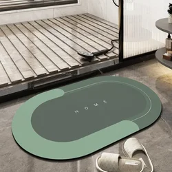 Super Absorbent Floor Mat: Quick Drying, Non-slip, Easy to Clean - Ideal for Bathroom, Doorway, Kitchen - Dropship Available