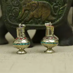 Tibetan Amulet Pendants Nepal Small Snuff Bottle Lovely Pendant TBP019