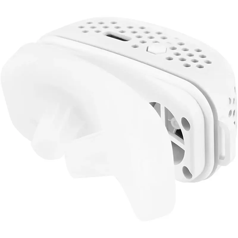 Electronic Anti-Snoring Device With Adjustable Strap Snore Solution Low Noise Twin Turbine 3 Wind Speed Sleep Aid