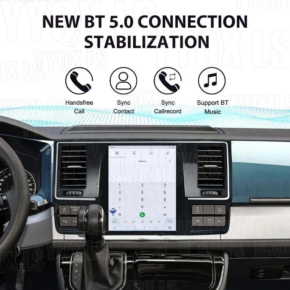 Android 14 Carplay For Volkswagen Caravelle T6 2014-2019 GPS Navigation Car Radio HD Touch Screen Multimedia Auto Stereo