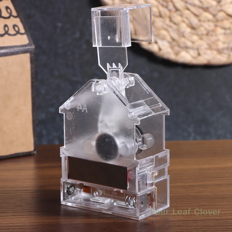 1Pc Accessori per display oscillante automatico Supporto Wobbler acrilico a energia solare creativa Fai da te Scuotere automaticamente la testa Decorazione dell'auto modello