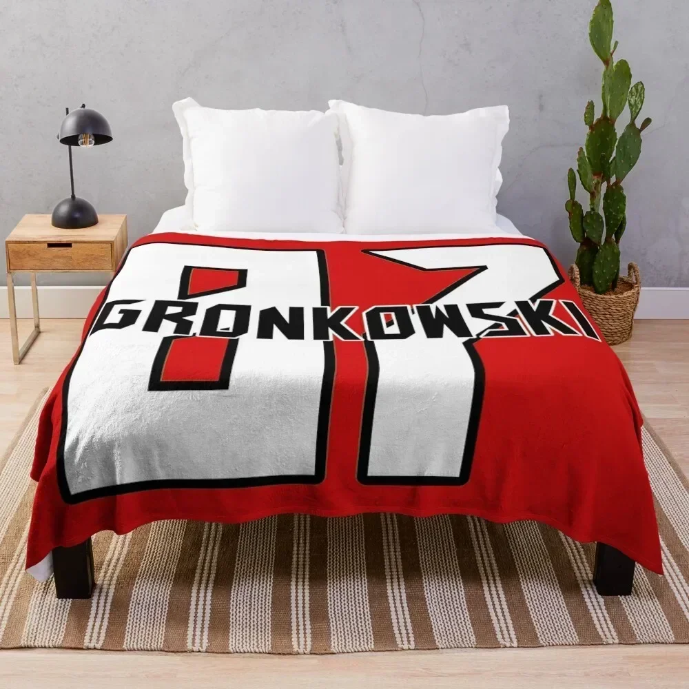 

Rob Gronkowski Throw Blanket Soft Home Decor Blanket for Couch Bedroom