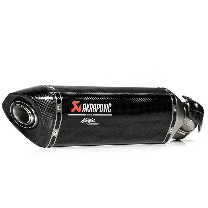 Наклейки Akrapovic для мотоцикла Exaust, алюминиевый наконечник с логотипом для Yamaha Tmax Fz6 R6 Xmax Mt07 Mt09 Tracer Honda Pcx Kawasaki Piaggio