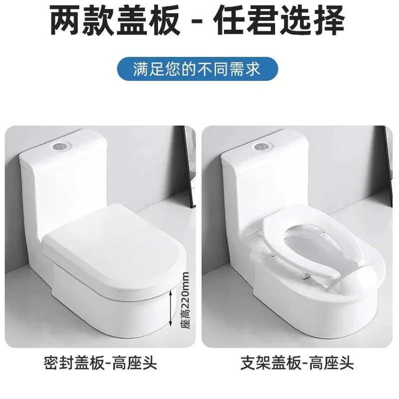 New Dual Purpose Squatting and Sitting Toilet Integrated Pedal Operated No Digging Required Bathroom Fixture