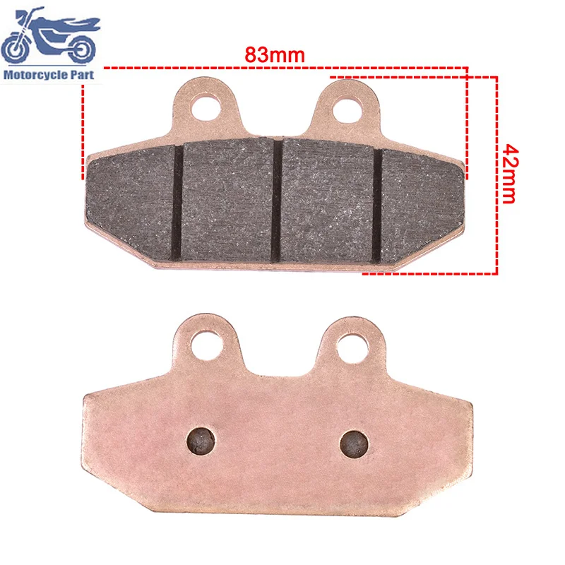 

Motorcycle Copper Sintered Rear Brake Pads For HAR/LEY DAVID/SON FXFB FXST FLHC FLHCS FLSL FXBB FLDE Deluxe FLSB Sport Glide1745