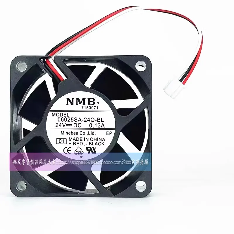 NEW CPU Fan for NMB 04020VA-24P-BL 06025SA-24Q-BL 24V 0.13A Inverter Cooling Fan
