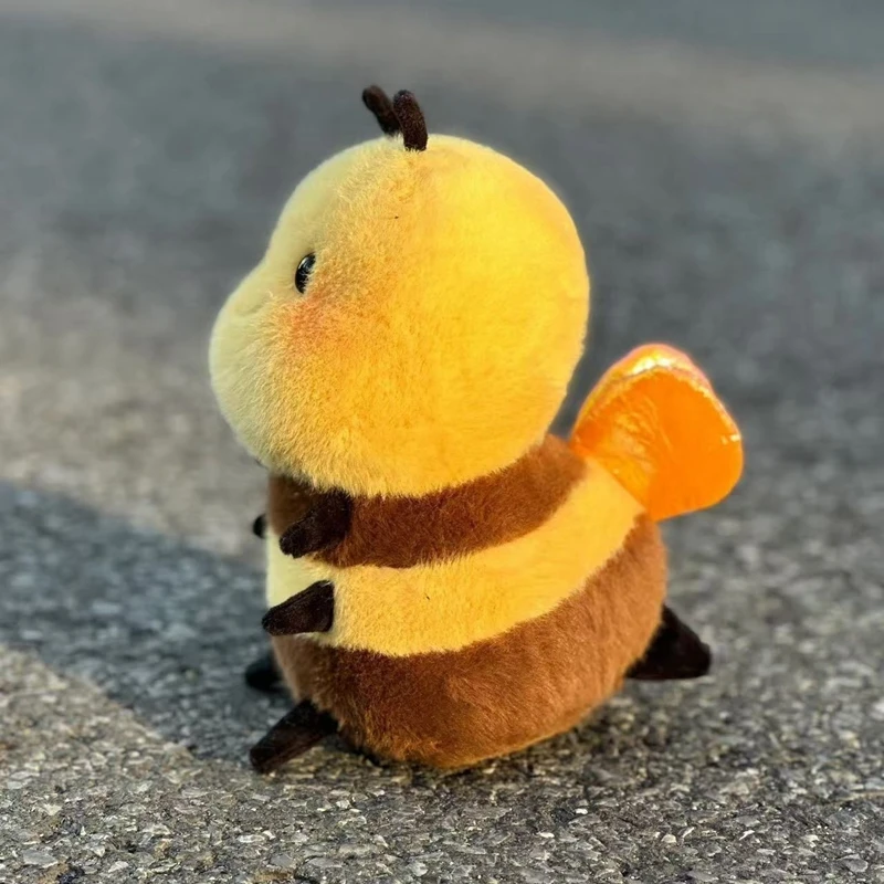 الخنفساء الطفل لطيف الحيوان، النحل الصغير ألعاب من القطيفة سوبر Kawaii دمى النحل الصفراء الصغيرة كهرجان وهدايا عيد ميلاد للطفل
