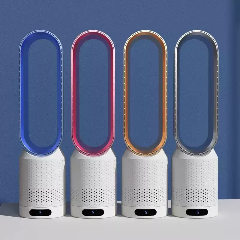 Adjustable Thermostat Control Energy Saving Eco Mode Low Noise Bedroom Fan Remote Control 42 Inch Cooling and Heating Fan