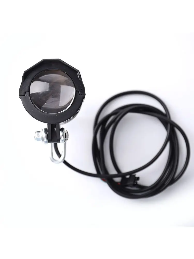 AliExpress 〔ZYAF〕E-bike Light Headlight Input DC 36V 48V 60V Electric Scooter Handlebar Lamp Electric Scooter LED Front Light With Horn