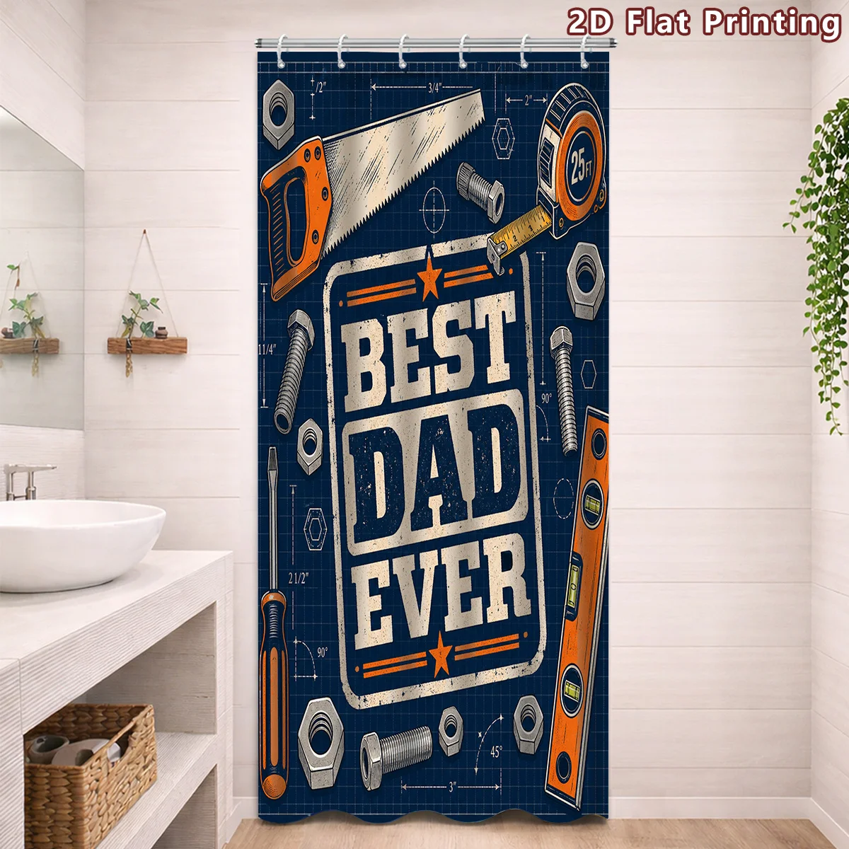 Rideau de douche avec motif d' - Best Tools For Workshop avis et prix
