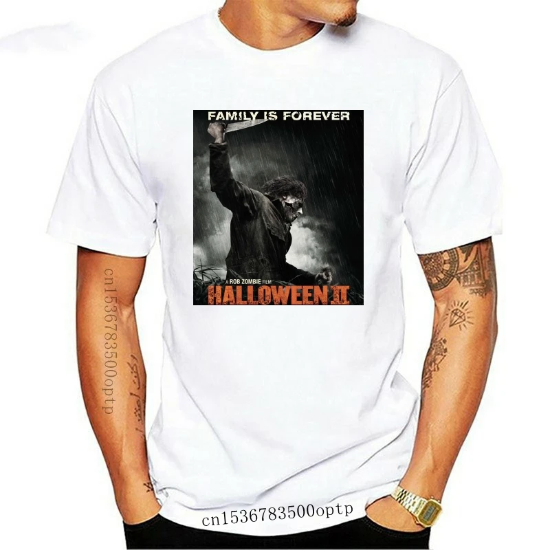 Nuevo Michael Myers de Horror de Halloween Thriller película negro camiseta Camiseta Tee Sz M-3Xl1 Retro Tee camiseta