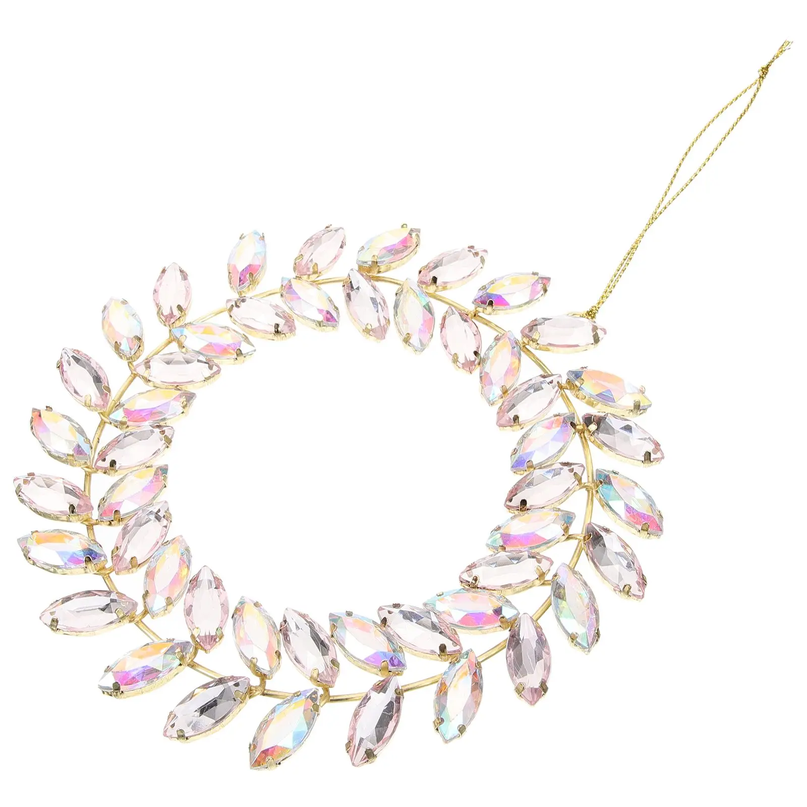 

Acrylic Pendant Wreath Decor Stable Sturdy Bedroom Desk Office Living Room Decorations Christmas Gifts
