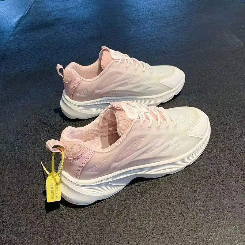 

Sports shoes for women 2025 summer new style lightweight and shock-absorbing soft soled running shoes for women