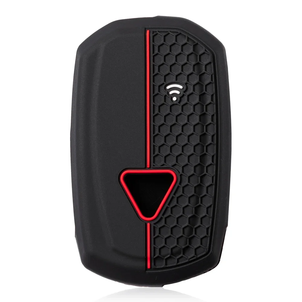 For Triumph Scrambler XE XC 1200 Tiger 900 Rally GT Rocket 3 2018-2025 Motorcycle Keyless Ride Smart Remote Key Silicone Case