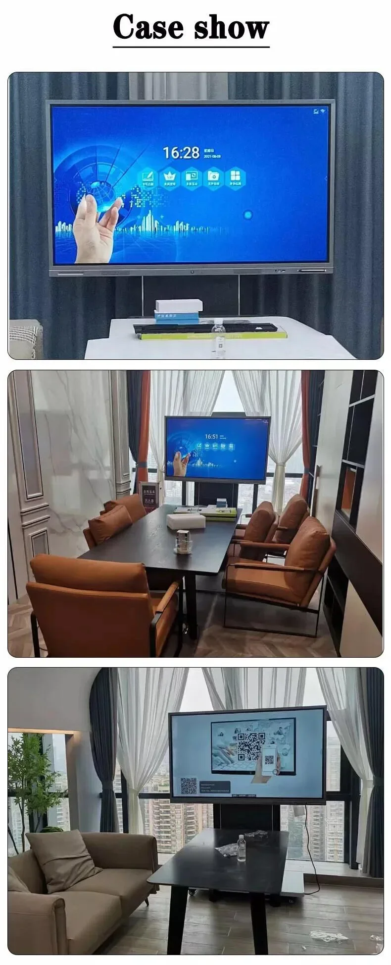 

Новейшая версия 85-дюймового интерактивного монитора Android 432G, умная доска с сенсорным экраном, монитор-планшет для университетских аудиторий