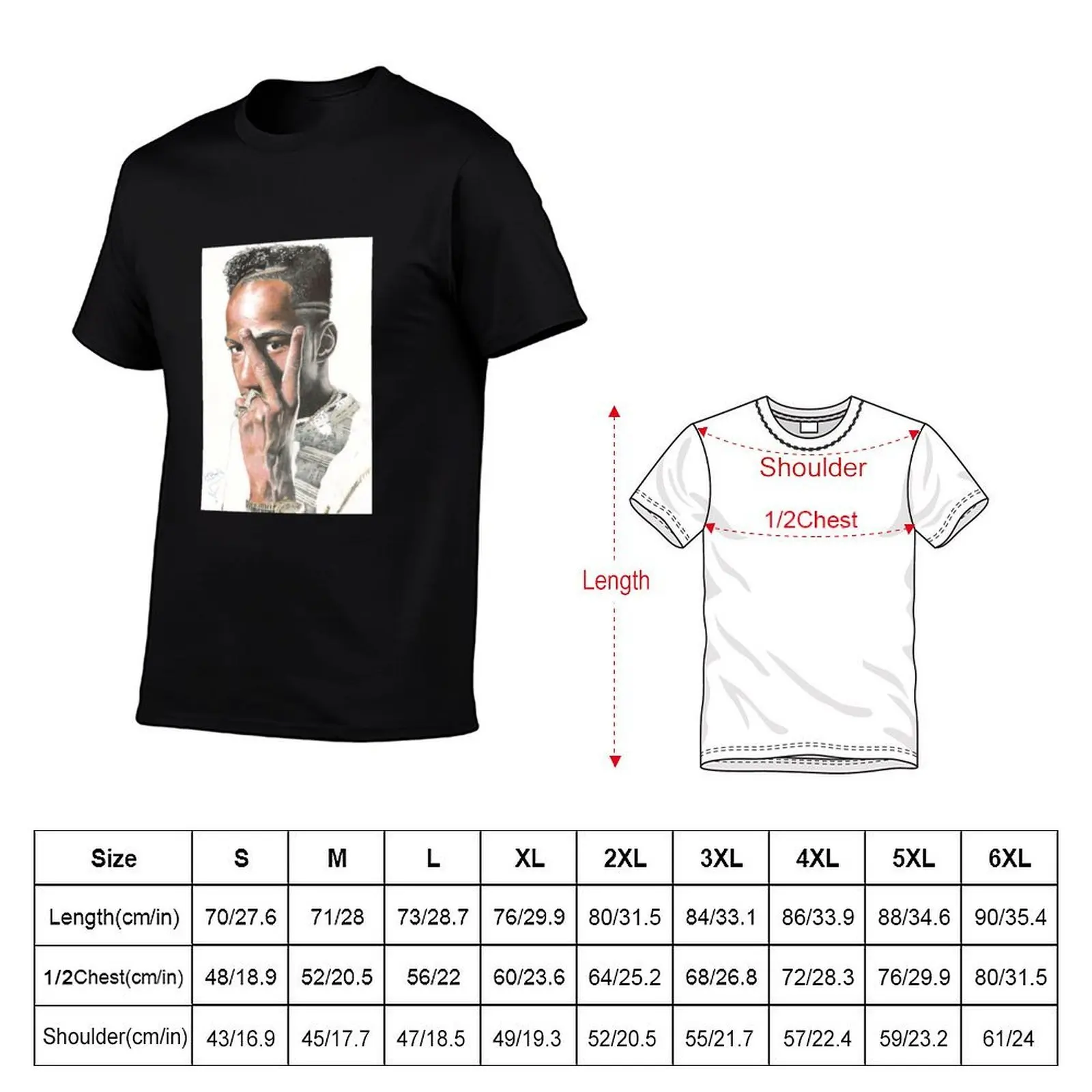 Hand drawn portrait of Bobby Brown using Biro pen by Eddie Boom T-Shirt plain animal prinfor boys shirts men graphic