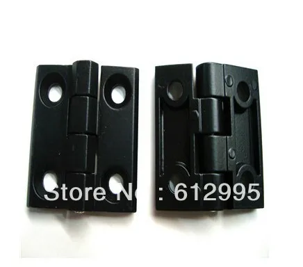 10pcs Zinc alloy hinges electric box cabinet furniture 50*50mm black hinge