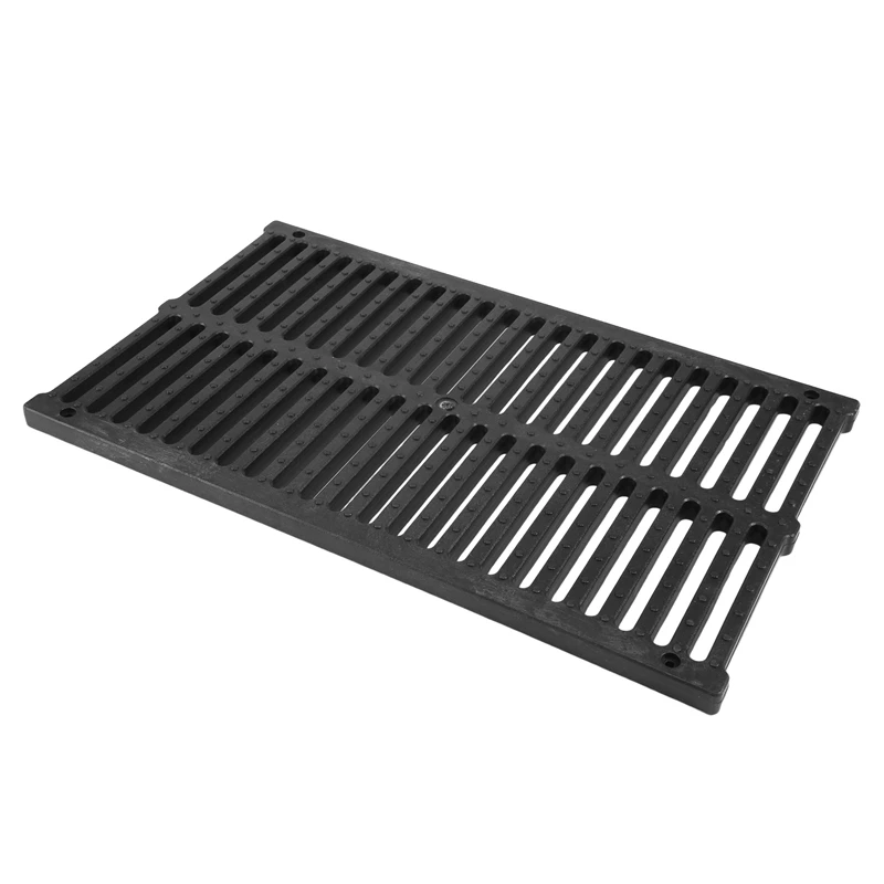 

A84E-Sewer Cover Rainwater Grate Trench Cover Resin Manhole Cover Drainage Ditch Composite Sink Rectangular Manhole Cover