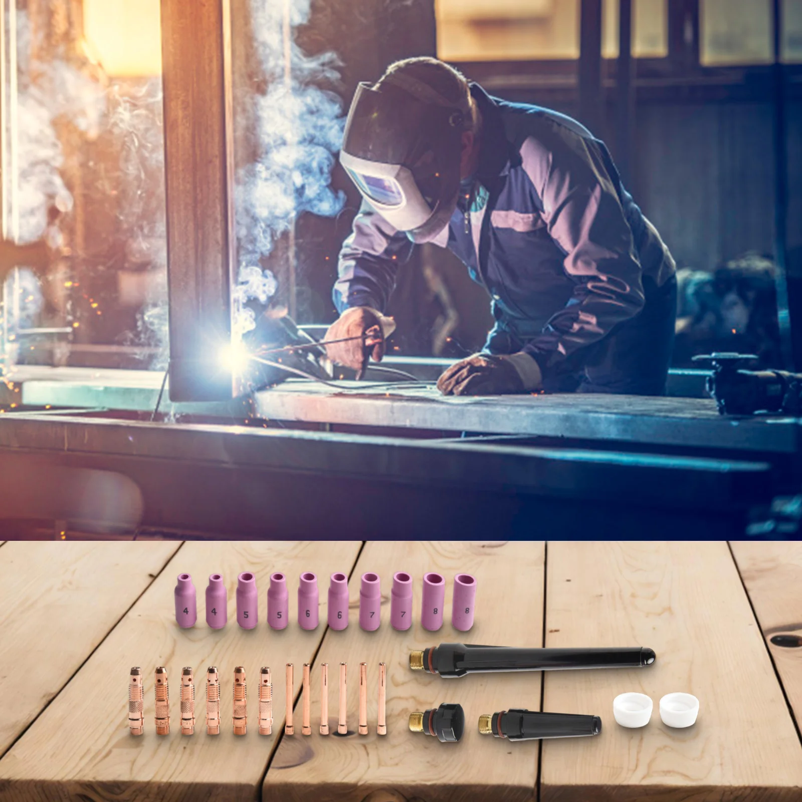 For Miller DB17 for tig Welding for torch Accessories for tig Welding Operations As Shown In The Picture Accessories for tig