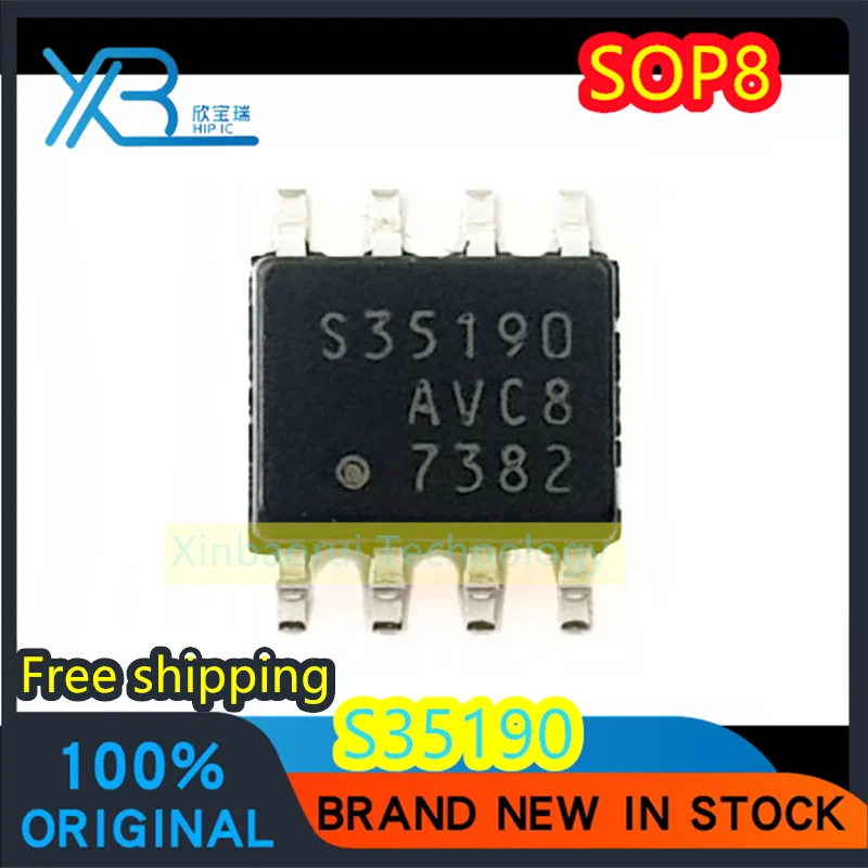 

(5/50 pieces) S-35190A-J8T1G S-35190 S35190 SMD SOP-8 Real Time Clock Chip IC Brand New Good Quality Original Free Shipping