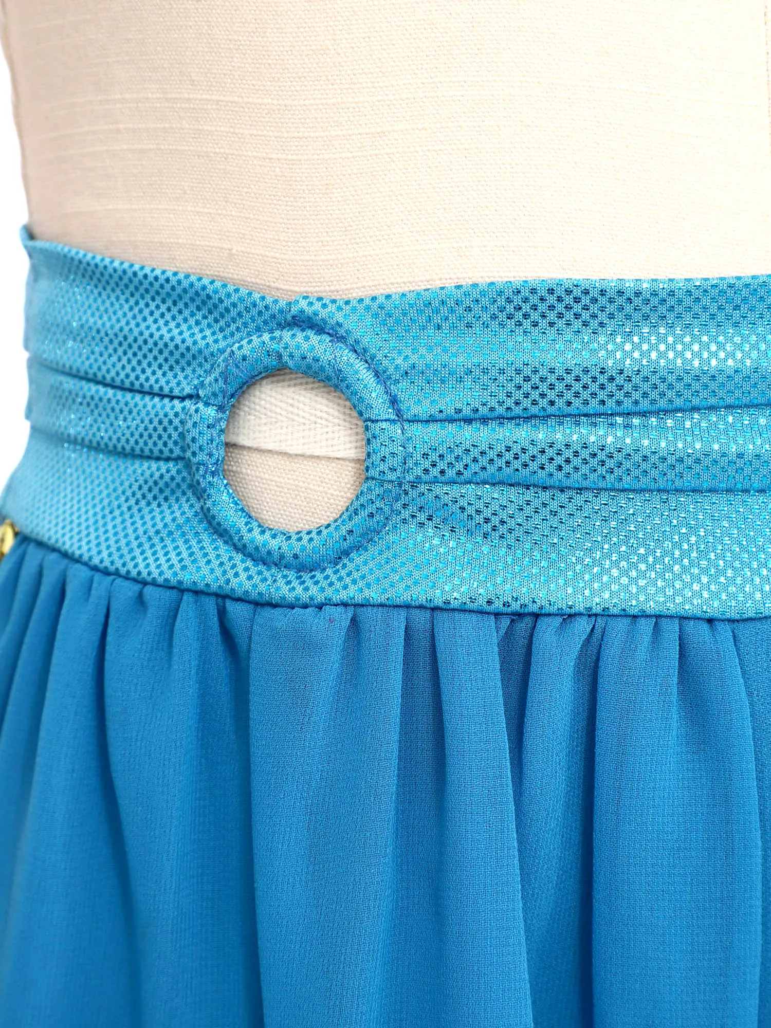 여아 벨리댄스 하렘 팬츠 할로윈 카니발 의상 O-링 주름 사이드 슬릿 바지 트라이벌 아랍 댄스 공연 블루머