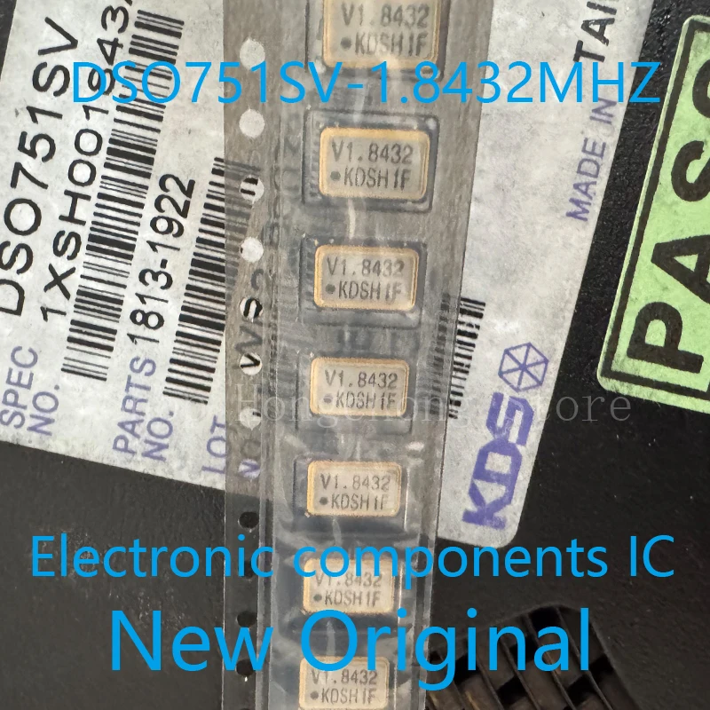 New Original DSO751SV-1.8432MHZ DSO751SV-1.8432 DSO751SV KDS Crystal Oscillator IC CHIP 5PCS