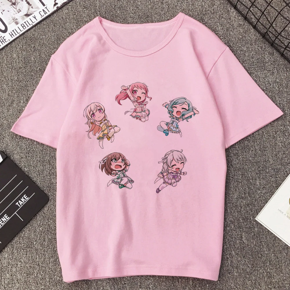 Bang Dream shirt female jojifuku japanese baddie funny shirt aesthetic japan gyaru kawaii graphic