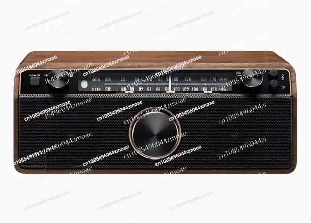 WR-12BT subwoofer audio stereo retro bluetooth speaker semiconductor radio, function: FM/AM/AUX/BT