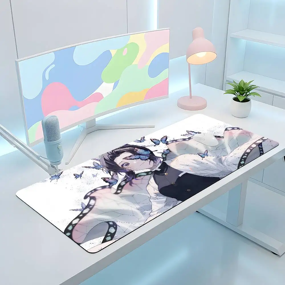 Demon Slayer Gaming Mouse Pad Large Anime Keyboard Mat Deskmat Laptop PC Gamer Accessories