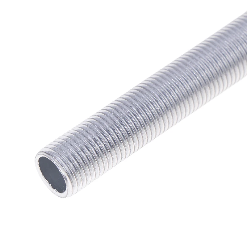 10Pcs M10 Lamp Tooth Tube Metal Hollow Threaded Tube Screw Nut Lamp Cap Chandelier Connect Rod Fixed Base