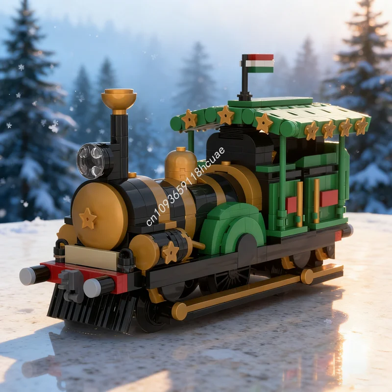 

622pcs MOC Fairy Queen Express City Trainsed Model Building Toys Blocks Assemble DIY Christmas Gifts Creative Idea Kids Birthday