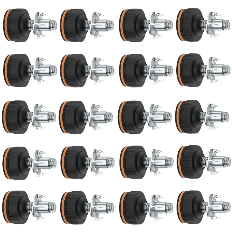 Estabilizadores muebles Niveladores ajustables 3/8" con almohadilla para piso madera