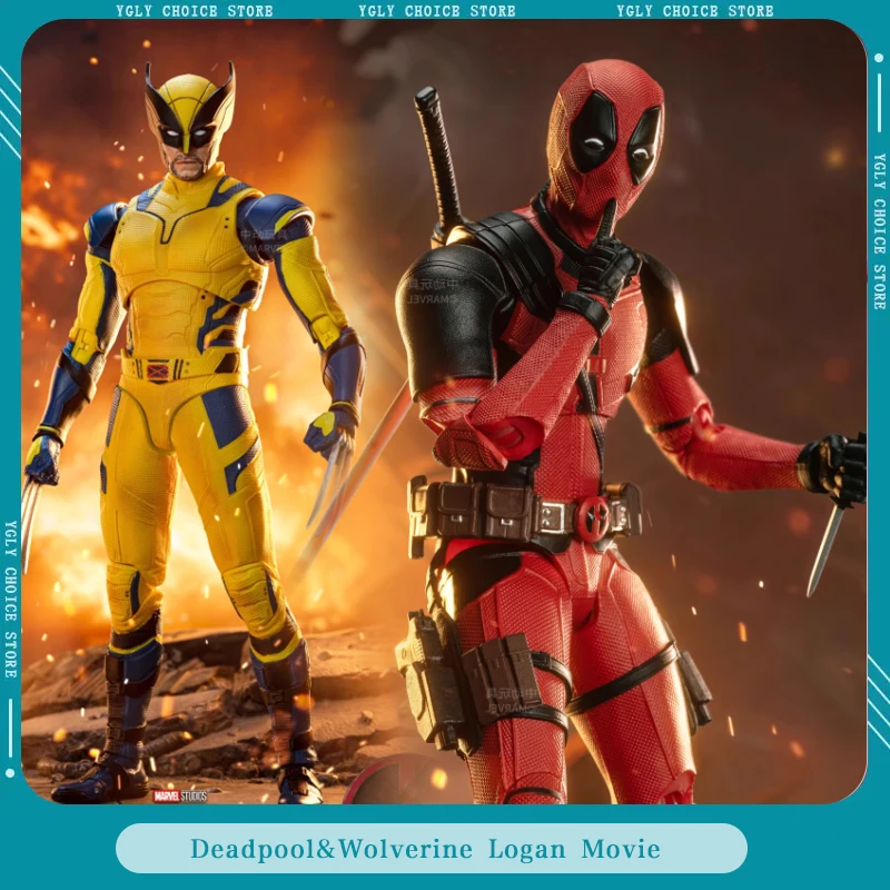 ZD Toys Figurine Deadpool&Wolverine Logan Movie characters Anime Action Figure Model Collection Ornament Christmas Toys Gife