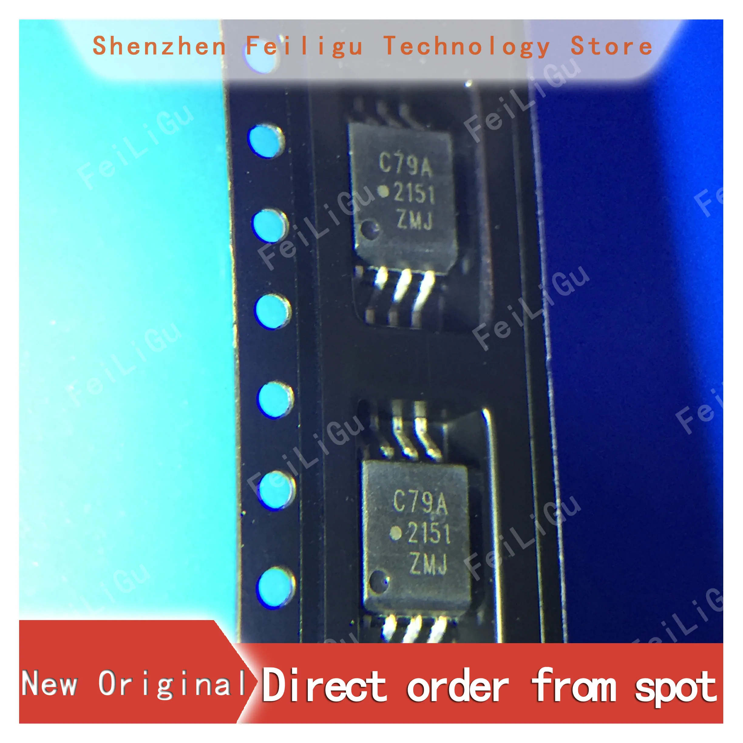 

5/15/30/50PCS 100% New original ACPL-C79A-500E ACPL-C79A silk screen:C79A package:SOP8 isolation amplifier optocoupler
