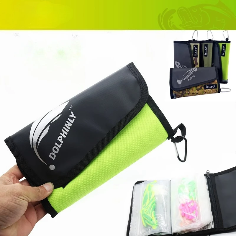 

Waterproof Large-capacity Lua Fake Bait Storage Bag Removable Compartment Pocket Multifunctional Fishing Gear Accessories Bag