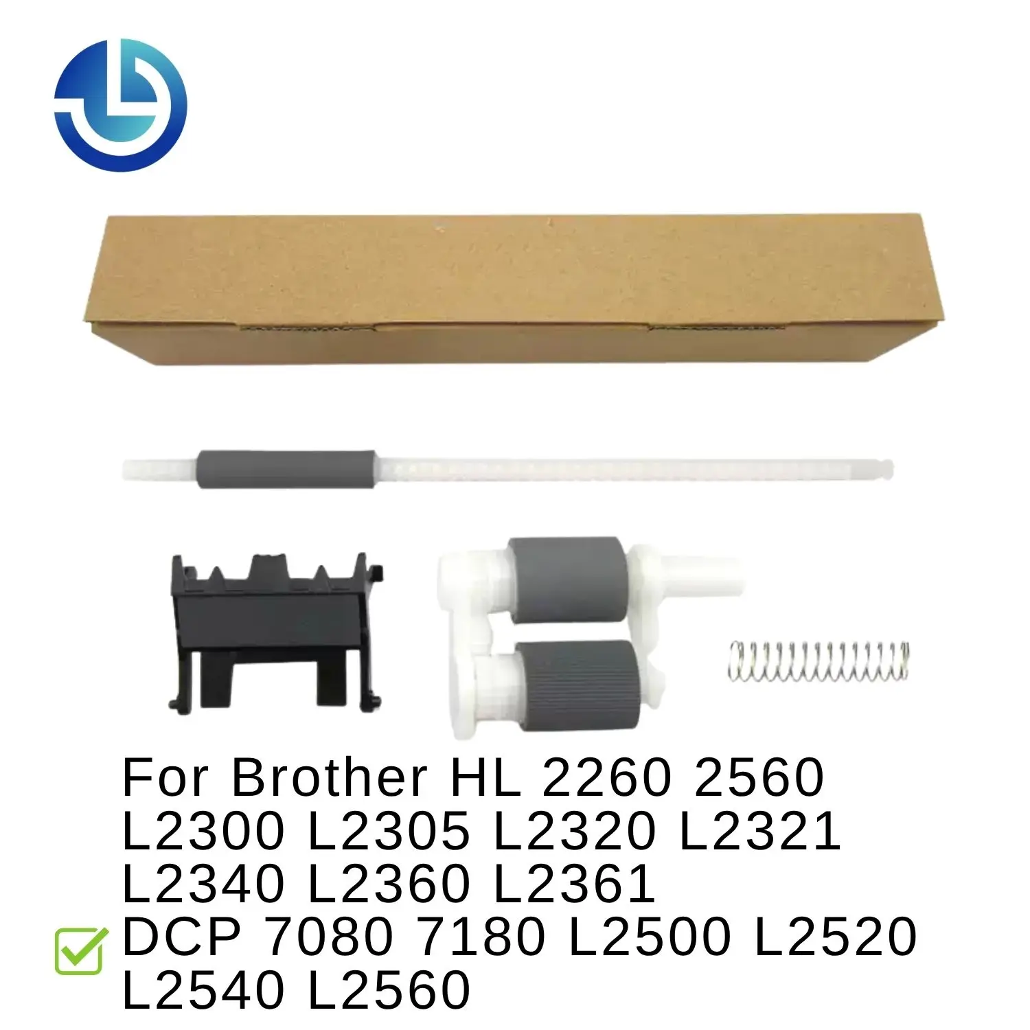 Paper Pickup Roller KIT for Brother HL 2260 2560 L2300 L2305 L2320 L2321 L2340 L2360 L2361 DCP 7080 7180 L2500 L2520 L2540 L2560